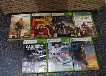 7 Gier Różnych ** XBOX 360*Oryginał Olsztyn Wysyłka