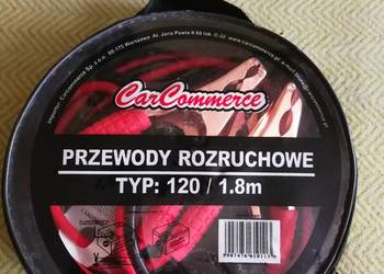 Kable rozruchowe CarCommerce 120A 1.8m w etui