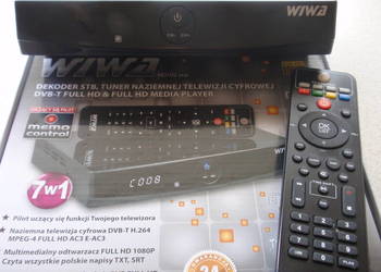 Dekodery STB DVB-T i dekoder SAMSUNG DSB-S305G z pilotem