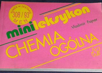 Chemia ogólna. Mini leksykon - Vladimir Fajnor