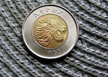 Etiopia 1 Birr 2010r