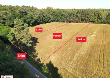 Działka 4600m2 Stobnica