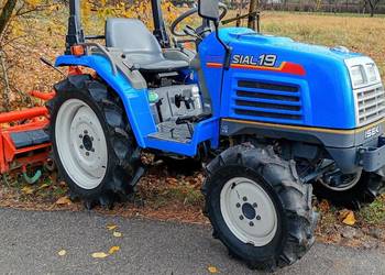 Ciągnik mini traktor ogrodniczy Iseki z glebogryzarką jak kubota  yanmar