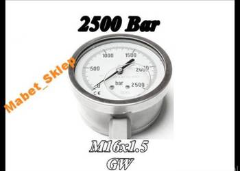 MANOMETR GLICERYNOWY 2500 BAR COMMON RAIL