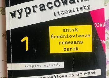Wypracowania licealisty antyk, średniowiecze, renesans, barok
