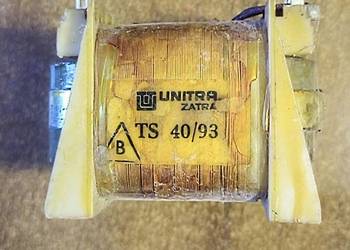 TRANSFORMATOR TS 40/93 - UNITRA ZATRA