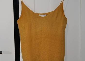 H&M śliczna musztardowa bluzeczka 32 XXS