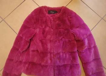 Vero moda futerko ekologiczne fuksja XS s m