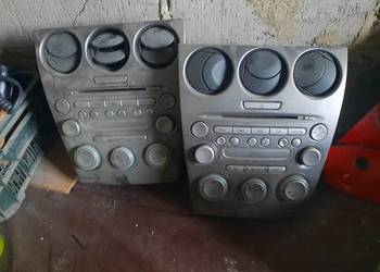 Panel radio klimatyzacji nawiewu kratki Mazda 6 GG GY