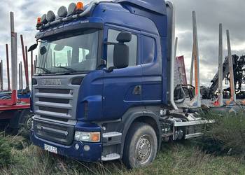 Scania 6x4 v8 560KM do transportu drewna