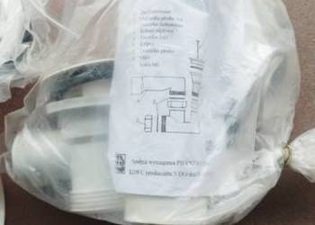 NOWY zestaw hydrauliczny: Syfon brodzikowy 50mm + rury i złączkiSprzedam ze