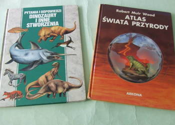Dinozaury i inne stworzenia + Atlas świata przyrody