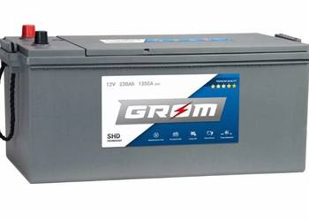 Akumulator 230Ah 1350A GROM SHD Premium