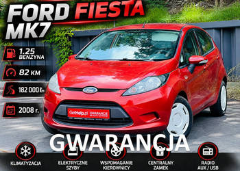 Ford Fiesta Mk7 1.25 Benzyna 82 KM Mk7 (2008-)