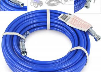 Wąż Malarski Wysokociśnieniowy 15 m do Agregatów Pistoletów + GRATISY