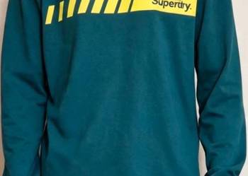 Superdry Lekka Bluza Młodzieżowa Longsleeve, Bawełna 100 %