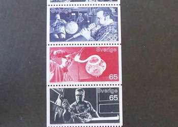 Szwecja 1972 M.746-750 grawer Cz.Słania - przemysł szklany