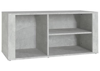 Szafka na buty szarość betonu 100x35x45 cm WM-816924