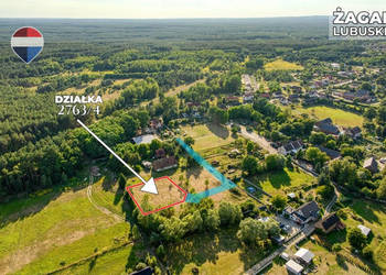 Na sprzedaż działka 1.201 m² / Oś. Moczyń, Żagań