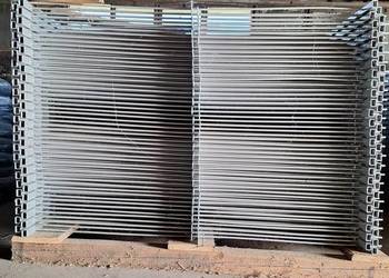 Ogrodzenie ocynk - przęsła - słupki - zbrojenie