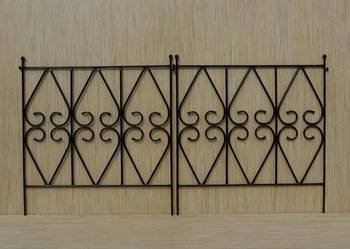 PŁOTEK METALOWY OGRODOWY 80 cm palisada