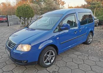 sprzedam vw caddy 1,6 mpi gaz klima 5 osobowy