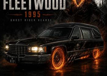 Cadillac Fleetwood 5,7L V8 LT1 reklama, na festiwal daily gruz projekt