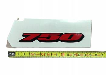 NAKLEJKA "750" NA LEWY BOCZEK SUZUKI GSXR750 2006-2007 ORYG 6817102H00CVZ