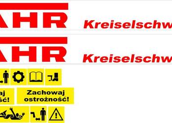 Naklejki Fahr Kreiselschwader zamienniki