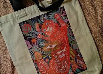 MEDiCiNE limitowana ART Series _ pojemna Torba torebka Shopper BAWEŁNIAN