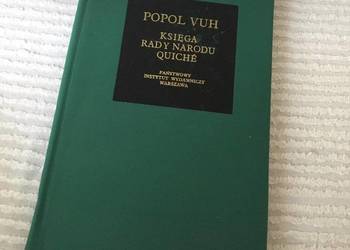 Popul Vuh Księga Rady Narodu Quiche