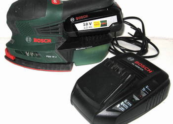 Szlifierka oscylacyjna Bosch PSM 18 Li od LOMBARDI