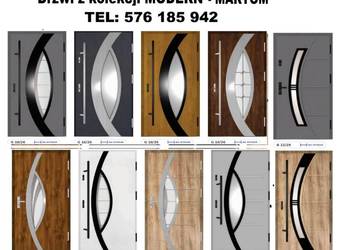 Drzwi zewnętrzne metalowe i drewniane do domu i bloku