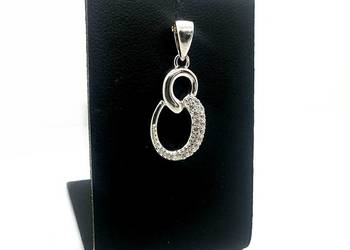 Nowa Rodowana Srebrna Zawieszka pr. 925 1,58g