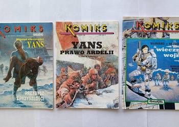 Komiks Fantastyka: "YANS Więzień Wieczności" 2 zeszyty i "Wieczna Wojna"