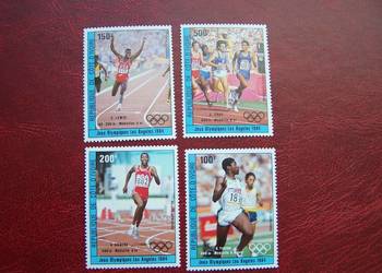 Wybrz. Kości Słoniowej 1984 MNH Sport Olimpiada Los Angeles