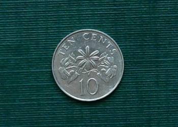 SINGAPUR - 10 centów, 1989r