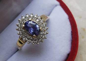 Złoty pierścionek 585