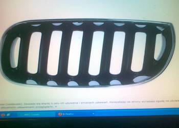 ATRAPA CHROM/CZARNA BMW X3, 2004-2008 LE/PR