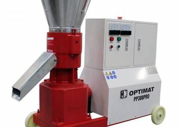 PELECIARKA GRANULATOR PASZY OPTIMAT PP300PRO 300 KG/H MATRYCA 199 MM