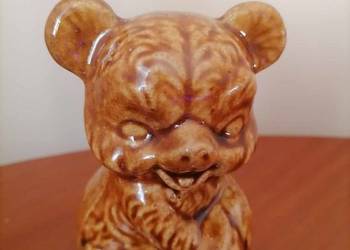 Figurka ceramiczna miś