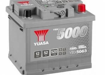 Akumulator 52Ah 520A Yuasa Silver P+
