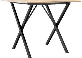 Stół jadalniany z nogami w kształcie litery X 90x90x75 cm WM-3282696