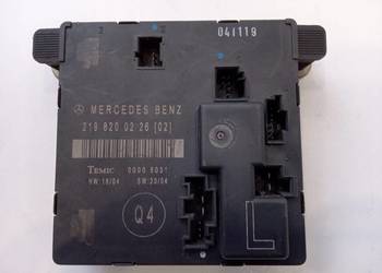 MODUŁ STEROWNIK DRZWI LEWY TYŁ MERCEDES CLS W219