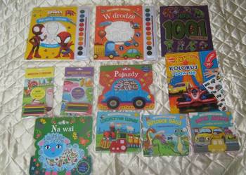 Książeczki dla chłopca  - 11sztuk Nowe