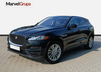 Jaguar F-PACE 3.0 380 KM Prestige AWD AT Black Panorama LED Bezwypadkowy S…