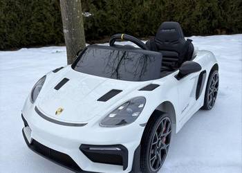 Auto na akumulator Porsche 718 nowe elektryczne dla dzieci