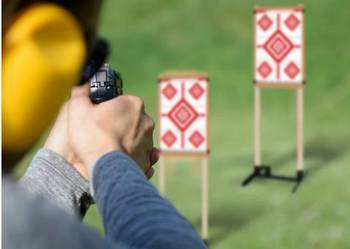 TARCZE Papierowe CELE WIATRÓWKOWE Strzelanie z Karabinku do Treningu