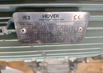 Silnik HMA2-132S-4 B35; 5,5 kW, 1500 obr/min Silnik HMA2-132S-4 B35; 5,5 kW, 1500 obr/min