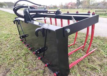 Krokodyl lekki 1 siłownik zęby kute różne mocowania udźwig 700 kg lubel
